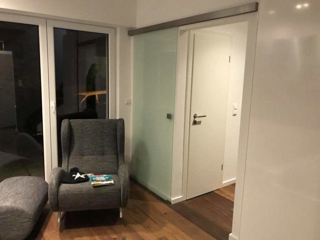Glasschiebetür im Wohnbereich
